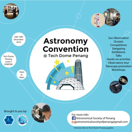 astronomy convention @ tech dome penang