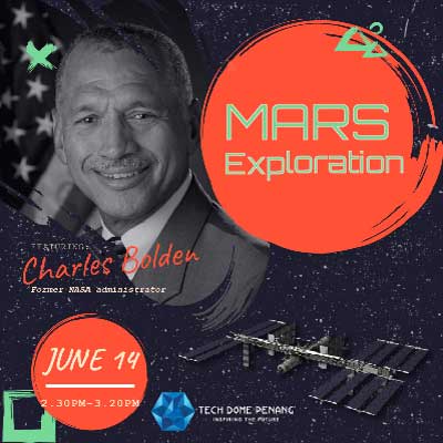 Talk by Dr. Charles Bolden - tech dome penang