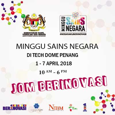 minggu sains negara 2018 - tech dome penang