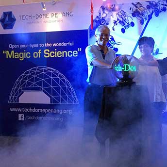open ceremony Magic of science - tech dome penang